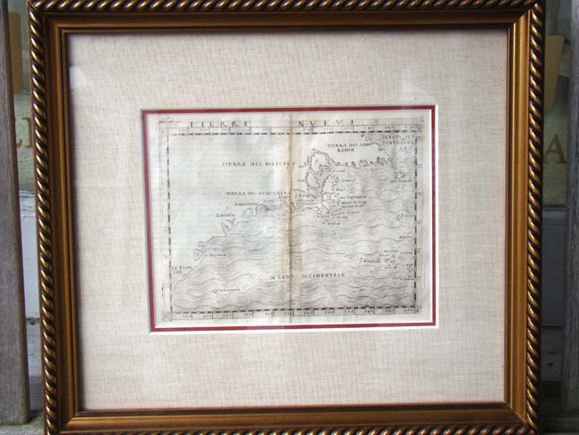 THE FIRST MAP OF THE EAST COAST by G. Gastaldi, 1548 — image 2